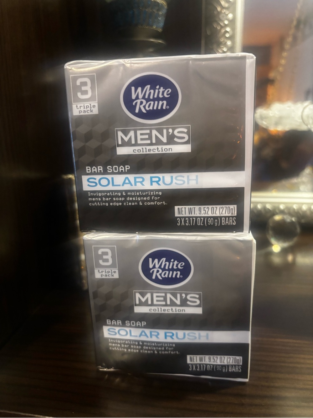 Men's Solar Rush Bar Soap - Gray/Blue